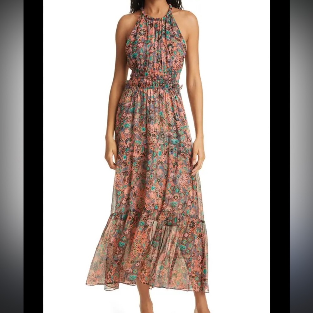 A.L.C. Floral A-Line Skirt - Multicolor